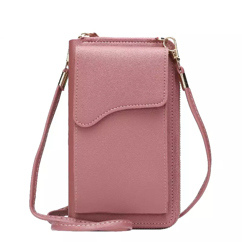 Women's Small Crossbody Shoulder Bags PU Leather Female Cell Phone Pocket Bag Ladies Purse Card Clutches Wallet Messenger Bags