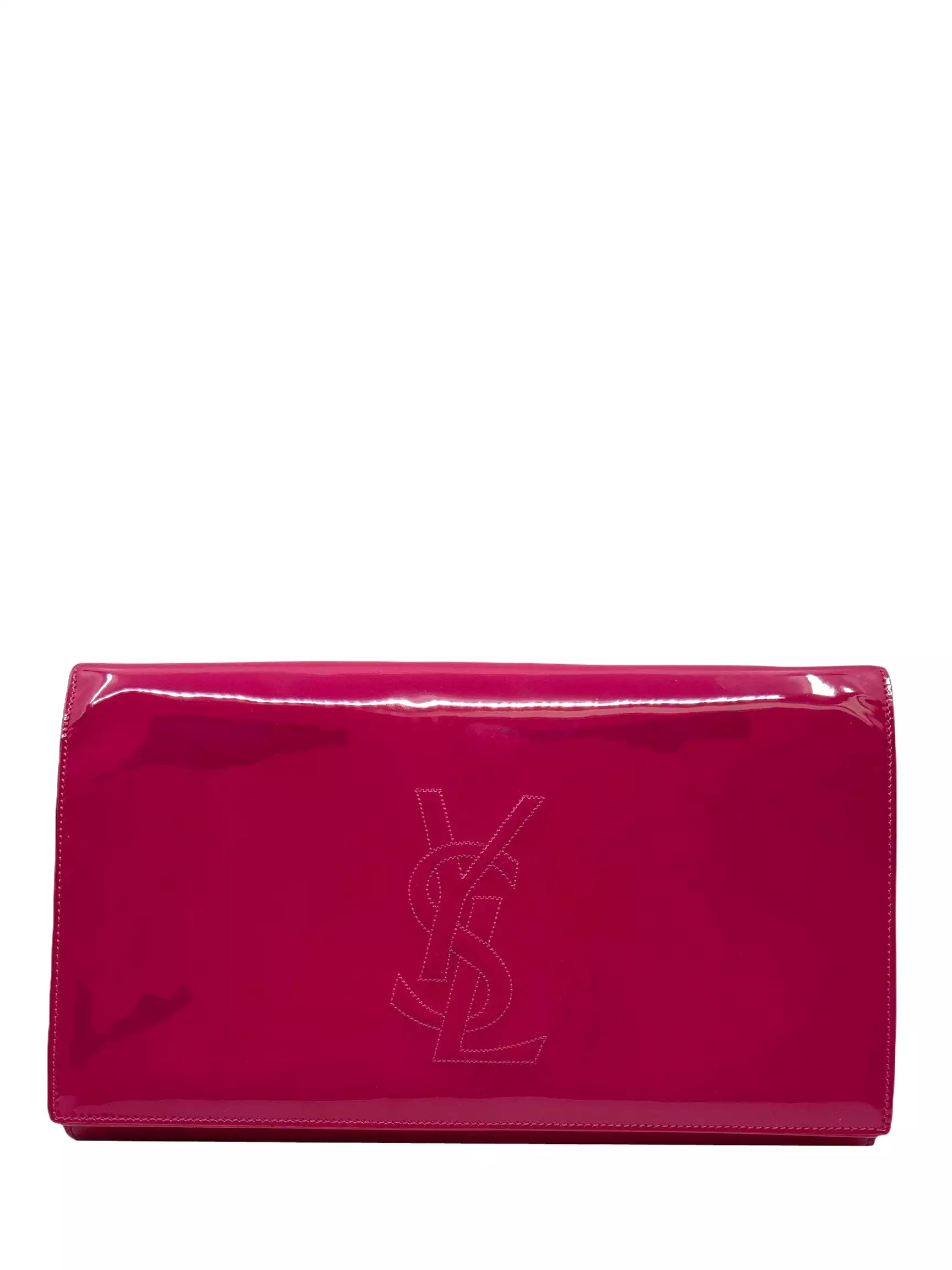 Yves Saint Laurent Belle De Jour Patent Leather Clutch